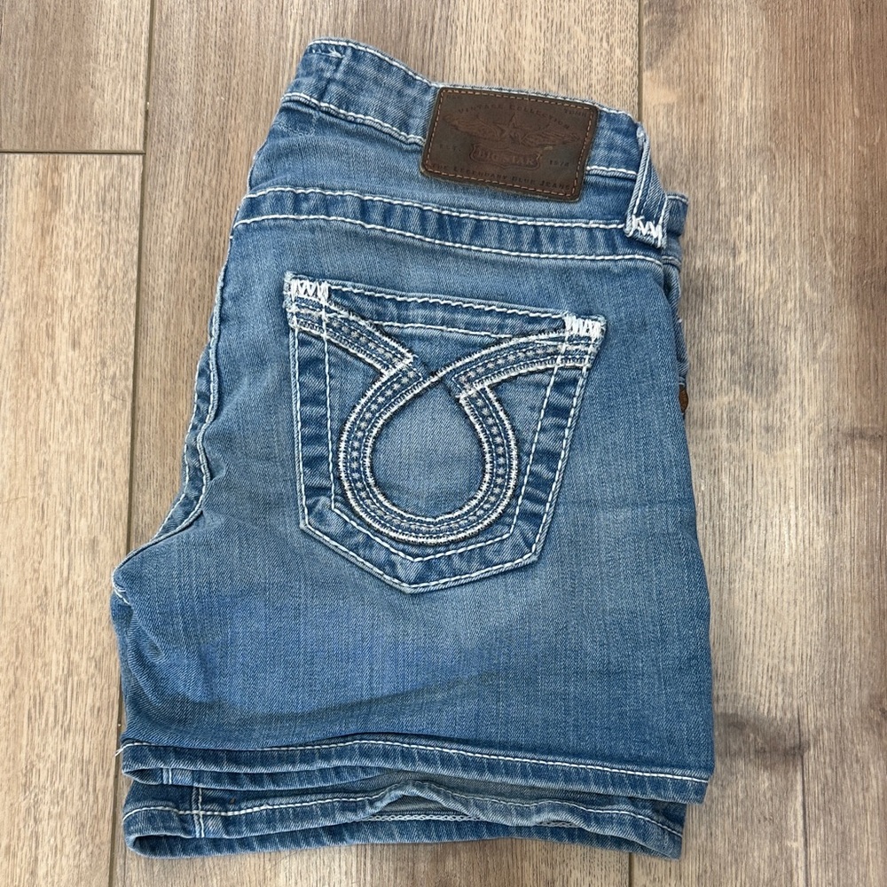 Big Star Blue Denim Shorts